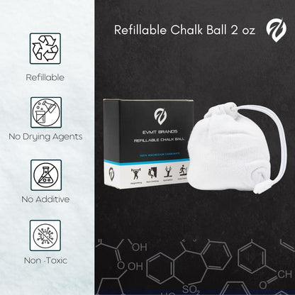 Liquid Chalk, Mess Free Gym Chalk for Weightlifting, Gymnastics, Rock Climbing, Dancing, and Lifting. Sweat Resistant and Long Lasting for Stronger Hand Grip. Package May Vary.